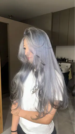 ロング カラー OPShair所属・sion ✰デザインカラーのヘアスタイル