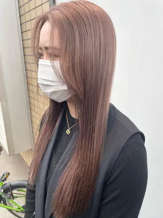 セミロング カラー 小関 仁晴のヘアスタイル