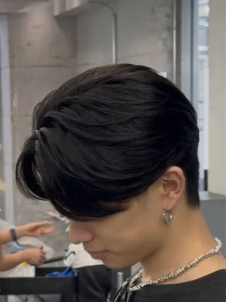 パーマ メンズ 🌀メンズパーマ🌀 縦落ち/波巻きのヘアスタイル