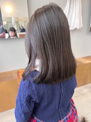 セミロング 名古屋/伏見/花屋 併設/不破新のヘアスタイル