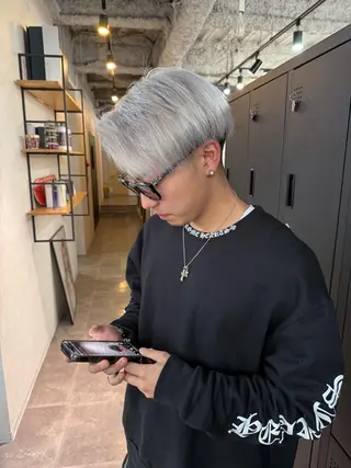 カラー メンズ Yume ♡のヘアスタイル
