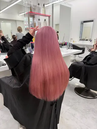 ロング カラー ヘアアレンジ 🎀Girly艶髪 暖色🎀Harukaのヘアスタイル