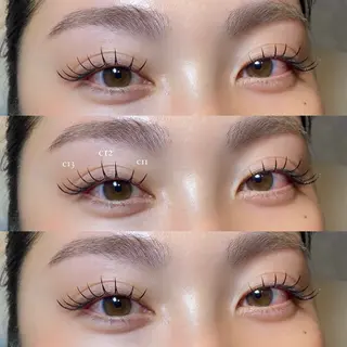 マツエク・マツパ coast hinaのマツエク・マツパデザイン