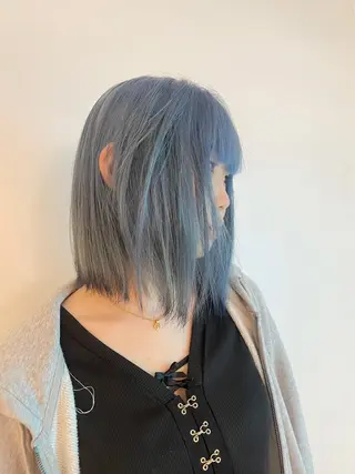 ショート カラー メンズパーマ/韓国 ヘア/Mino🤍のヘアスタイル