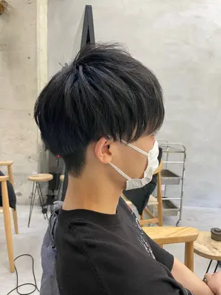 ショート メンズ MUKU所属・fuka モデル募集のヘアスタイル