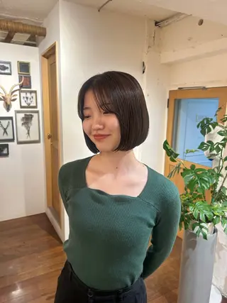 ショート カラー UNU【ユヌ】所属・＊UNU＊ RICOのヘアスタイル