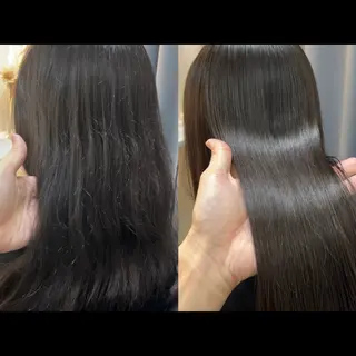 セミロング カラー パーマ HUIS所属・🫧髪質改善🫧 【HUIS】牧野のヘアスタイル