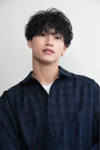 ショート パーマ メンズ 11.12月限定割引 fifth前比嘉💥のヘアスタイル