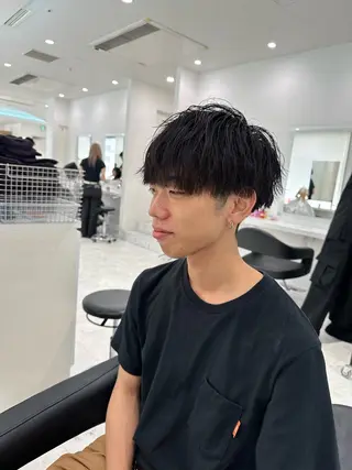 メンズ 🐺メンズパーマ マッシュ　あさひ🐺のヘアスタイル
