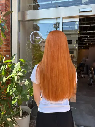 ロング カラー LIBERTA L+所属・前田 葵斗のヘアスタイル