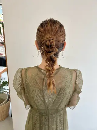 ヘアアレンジ 藤原 あかりのヘアスタイル