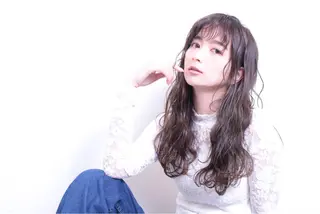 ロング パーマ ✨パーマ特化 遠藤 まりえ✨のヘアスタイル
