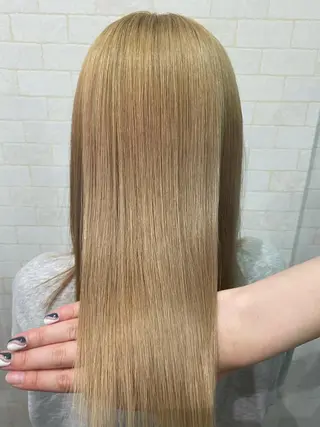 セミロング ニュアンスネイル/ ボブ/まちゃこのヘアスタイル