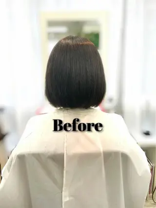 ショート 韓国ヘア🤍髪質改善 🇰🇷AKANEのヘアスタイル