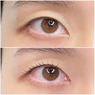 マツエク・マツパ re; みおのヘアスタイル