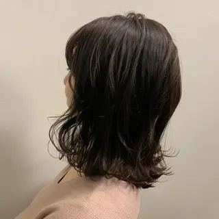 ミディアム カラー ボブ指名No.1/ ボブパーマ/ユキのヘアスタイル