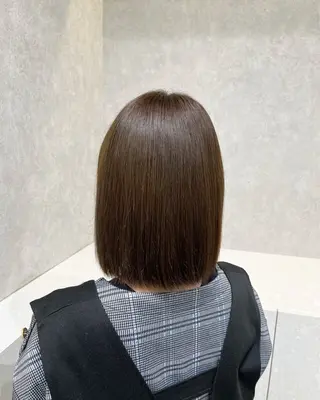 ミディアム カラー 韓国ヘア🇰🇷透明 感カラー/yui💞のヘアスタイル