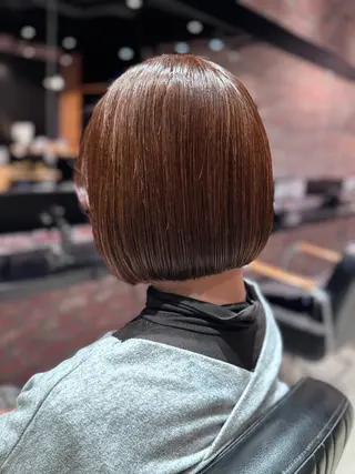 ミディアム miyu ボブモデル募集中のヘアスタイル