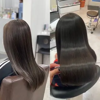 ロング 🤍店長　艶カラー 髪質改善縮毛特化🤍のヘアスタイル