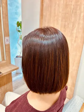 カラー アンフェール 長谷川のヘアスタイル