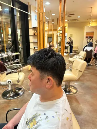 ショート メンズ Lit.自由が丘(SENJYU自由が丘)所属・【髪質改善/美髪】 ⭐️川嶋 陸央⭐️のヘアスタイル