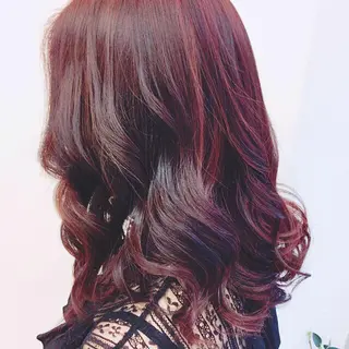 ロング カラー 髪質改善/美髪矯 正ヤマモトハルキのヘアスタイル