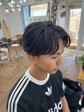 ショート パーマ メンズ メンズ特化サロン ユウヘイのヘアスタイル