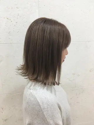 ミディアム カラー 斉藤 貴也のヘアスタイル