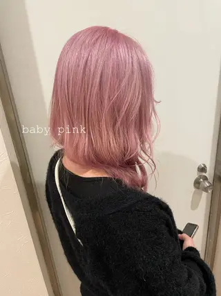 セミロング カラー ヘアアレンジ 女性スタイリスト専門サロン Zina 天神所属・NANA/trend style🕊🍑のヘアスタイル