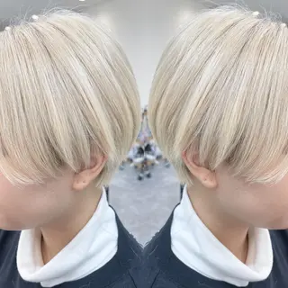 ショート H所属・H (エイチ) 烏丸御池店のヘアスタイル