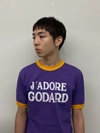 カラー メンズ yuan tanakaのヘアスタイル