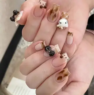 ネイル ラベンダーネイルサロン所属・日暮里♡研修生 チクさん（一同）のネイルデザイン