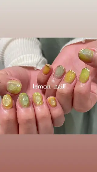 ネイル 淡色ネイル 🎀moeのネイルデザイン