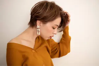 ショート カラー パーマ Style Tのヘアスタイル
