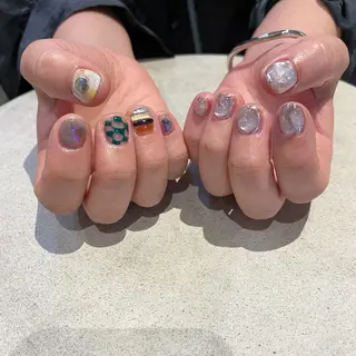 ネイル rina ニュアンス♡ワンホンのネイルデザイン