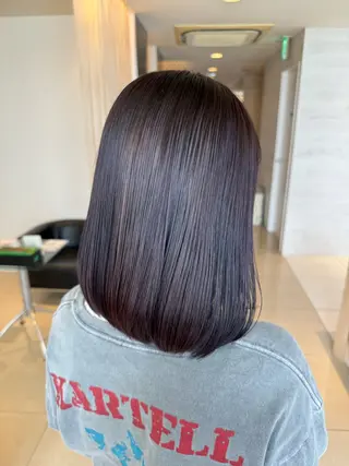 ミディアム カラー Rinka🍓 似合わせカット/大船のヘアスタイル