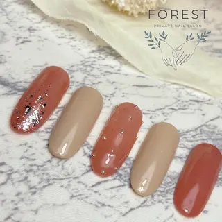 ネイル 白岡市篠津自宅 サロンForestのネイルデザイン