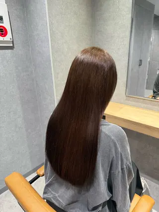 ロング カラー 青木 あいかのヘアスタイル