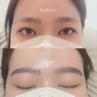 アイブロウ 韓国束感まつげ｜ MANAMI🧸のマツエク・マツパデザイン