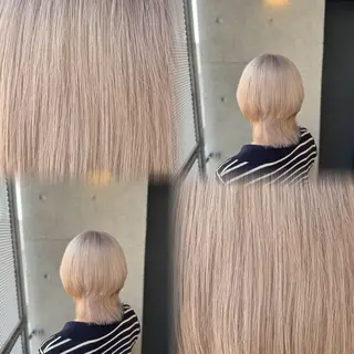 ショート カラー 髙橋 李里亜のヘアスタイル