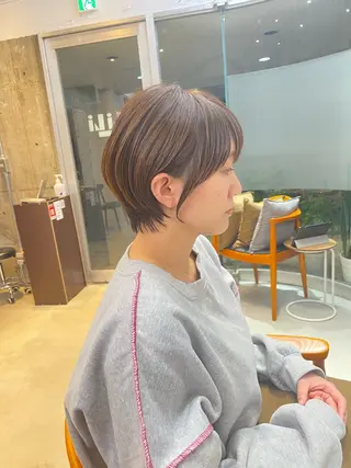 ショート カラー LiLi吉祥寺所属・【まとまるショート ボブカット】今井隆太のヘアスタイル