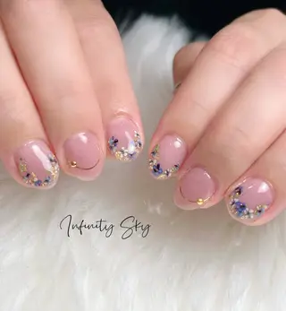 ネイル infinity skyのネイルデザイン