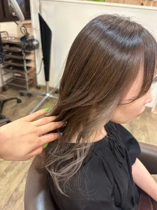 ロング カラー Ayu Igetaのヘアスタイル