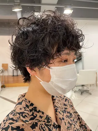 ショート パーマ 🌈前田 潤 /ショート/似合わせのヘアスタイル