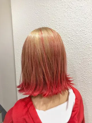 ミディアム カラー パーマ ヘアアレンジ メンズ キッズ ネイル マツエク・マツパ 新宿/髪質改善/ 美髪矯正✨浅江通友のヘアスタイル