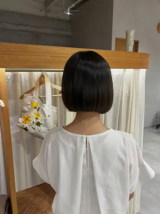 ショート muku./甲府/ 縮毛矯正/moekaのヘアスタイル