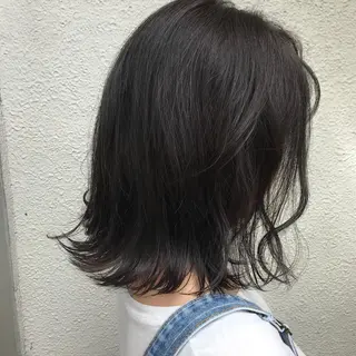 ミディアム カラー ラブーケ中川中島店 クラタチカコのヘアスタイル