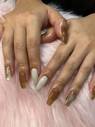 ネイル rukianail 新里のネイルデザイン