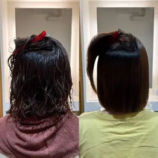 セミロング afloatkobe所属・美髪/髪質改善 川口凌弥のヘアスタイル