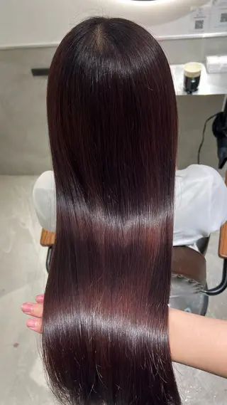 カラー eN° by youres hair 銀座所属・銀座/髪質改善×縮毛 艶髪yuubi🫧のヘアスタイル